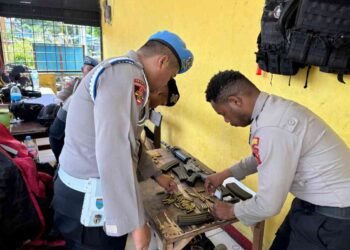 Bid Propam Polda Papua Lakukan Gaktiblin Kepada Personel Polda Papua, Tekankan Displin dan Profesionalisme