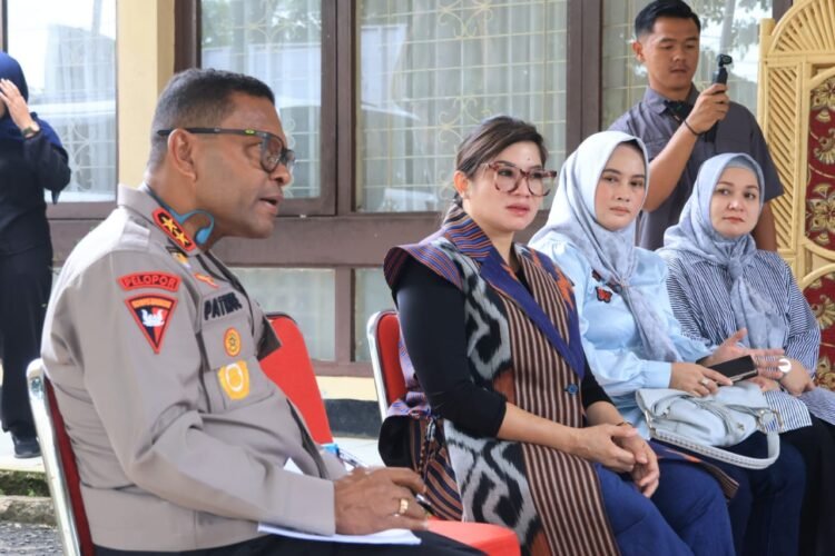 Kapolda Papua Laksanakan Groundbreaking SMA Unggulan Kemala Taruna Bahyangkara Melalu Zoom Meeting