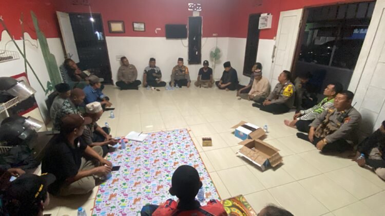 Polres Mimika Gelar Patroli Saat Sahur Dalam Rangka Safari Ramadahn