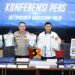 Dir Reskrimum Polda Papua Gelar Press Confrance Kasus Pembakaran 11 Petak Rumah Kontrakan