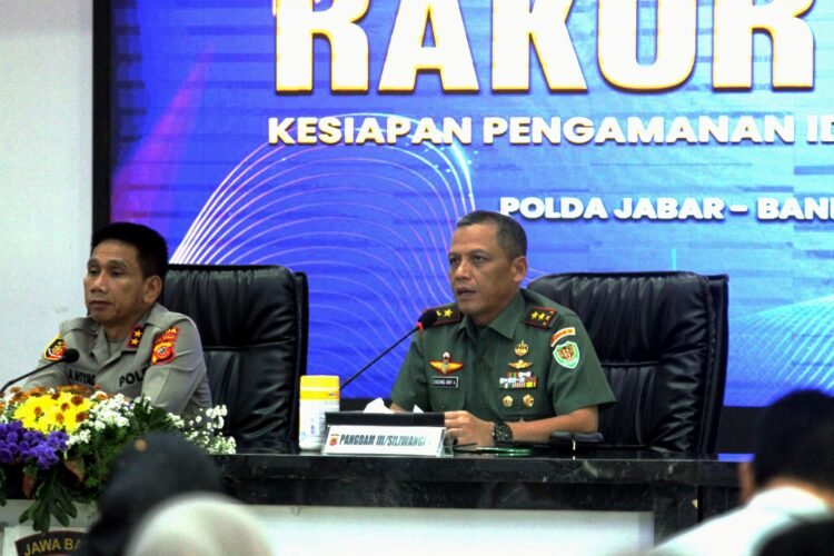 Pangdam III/Slw Beri Arahan Pada Rakor Lintas Sektoral Operasi Ketupat Lodaya 2025