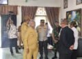 Kapolda Papua Barat Bersama Forkopimda Sambut Kedatangan Pimpinan Komisi XII DPR RI di Manokwari