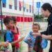 Satgas Humas Ops Damai Cartenz Berbagi Bersama Warga dan Anak-Anak di Jayapura