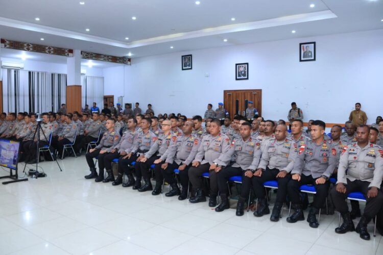 Wakapolda Papua Pimpin Sidang Kelulusan Seleksi PAG dan SBP Panda Papua Tahun Anggaran 2025/2026