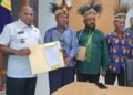 Polda Papua Hadiri Ibadah KKR Perayaan Nubuatan Peradaban Orang Papua ke-1 Abad
