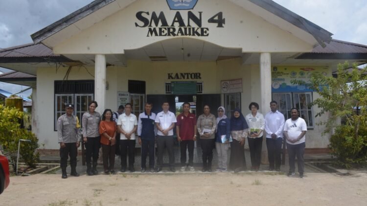 Pemprov Papua Selatan dan Polda Papua Lakukan Pengawasan Dana BOS di Sekolah