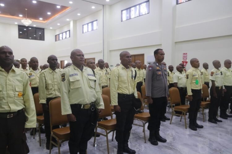 Binmas Polda Papua Bersma PT. Soney Raya Resmi Laksanakan Pembukaan Pelatihan Gada Pratama