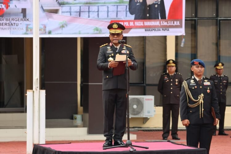 Polda Papua Gelar Upacara Peringatan Hari Sumpah Pemuda ke-97 Tahun 2025