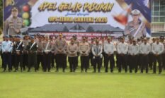 Polres Merauke Gelar Apel Operasi Zebra Cartenz 2025