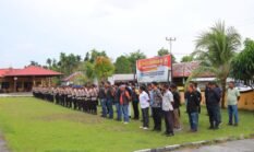 Antisipasi Gangguan Kamtibmas, Polres Waropen Gelar Apel Siaga Dan Patroli Cipta Kondisi