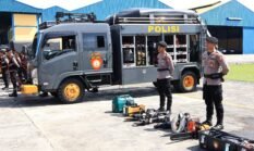 Polri Gelar Apel Pergeseran Pasukan, Tegaskan Komitmen Percepatan Bantuan Bencana