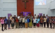 Sat Binmas dan Sat Narkoba Polres Sarmi Hadiri Seminar Membangun Generasi Muda Bebas Narkoba dan HIV/AIDS