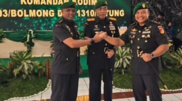 Letkol Inf, I Dewa Made Darmawan Juniarta, Resmi Menjabat Komandan Dandim 1310/Bitung