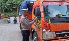 Jelang Nataru, Satlantas Polres Fakfak Tertibkan Knalpot Brong Demi Kenyamanan Bersama