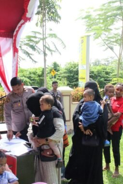 Program TUNAS, Kolaborasi Polda Papua dan PT ASABRI Perkuat Pencegahan Stunting di Muara Tami
