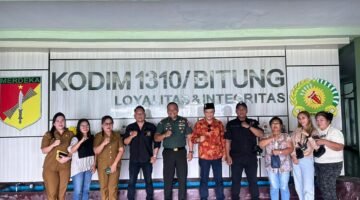 Sinergi TNI dan Elemen Masyarakat, Kodim 1310/Bitung Bersama Ormas POLA Siap Wujudkan Kamtibmas di Kota Bitung