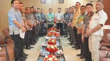 Komitmen Jaga Kamtibmas di Kota Bitung, Dandim 1310/Bitung Hadiri Rakor Bersama Forkopimda dan Forum Lintas Sektoral