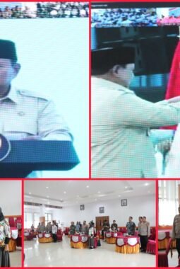 Polda Papua Ikuti Peresmian 1.179 Satuan Pelayanan Gizi Polri dan 18 Gudang Ketahanan Pangan oleh Presiden RI Secara Virtual