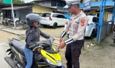 Masuki Hari Ketiga Ops Keselamatan Cartenz 2026, Sat Lantas Polres Sarmi Gencarkan Edukasi di Kawasan Neidam