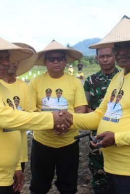 Dukung Ketahanan Pangan Nasional, Pemprov Papua dan Pemkot Jayapura Gelar Penanaman Padi Perdana di Muara Tami