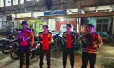 Perkuat Pengamanan Ramadan, Samapta Polres Sarmi Rutin Patroli Tarawih di Sejumlah Masjid