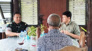 Dandim 1310/Bitung dan Ketua Fraksi Gerindra Sinkronkan Program Strategis Nasional di Kota Bitung