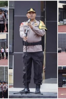 Pimpin Apel Pagi Gabungan, Karo Ops Polda Papua Tekankan Disiplin dan Tanggung Jawab Personel