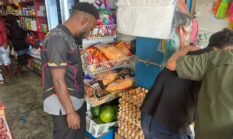 Satgas Saber Lakukan Pengecekan Harga Bahan Pokok di Pasar Sentral Kobakma