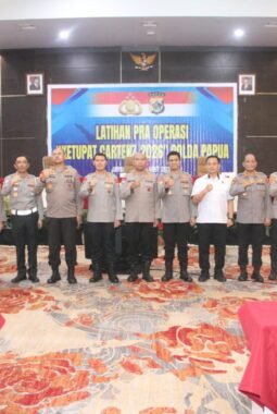 Polda Papua Gelar Latpraops Ketupat Cartenz 2026, Siapkan Pengamanan Idul Fitri di Wilayah Papua