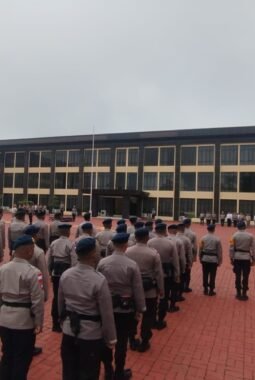 Kabid Dokkes Pimpin Apel Pagi, Tekankan Disiplin, Kesehatan, dan Pengelolaan Lingkungan Mako