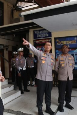 Wakapolda Papua Perkuat Pengawasan Internal, Pastikan Fasilitas dan Pelayanan Polresta Jayapura Kota Optimal