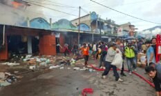 Kebakaran Hanguskan Belasan Ruko di Jalan Irian–Trikora Wamena, Polisi Bergerak Cepat Lakukan Penanganan