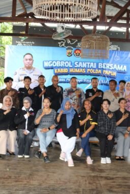 Sinergi Humas Polda papua dan Komunitas Digital, Perkuat Kamtibmas Melalui “Ngobrol Santai”
