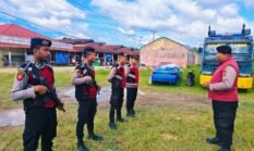 Sat Samapta Polres Sarmi Intensifkan Patroli di Pasar Sentral Mararena, Situasi Tetap Kondusif