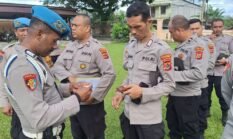 Penegakan Disiplin Internal, Bidpropam Polda Papua Laksanakan Gaktibplin dan Sosialisasi di Polres Jayapura dan KP3 Udara Sentani