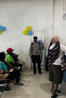 Situasi Aman, Pengamanan Objek Vital Bank Papua Karubaga Berjalan Lancar