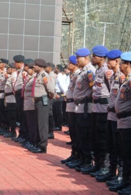 Apel Pagi Gabungan Polda Papua, Kabid Propam Tekankan Disiplin, Efisiensi Energi dan Profesionalisme Personel 