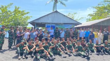 Libatkan TNI, Polri, Pemerintah Daerah dan Masyarakat, Dandim 1310/Bitung Pimpin Gerakan Indonesia Asri di Makawidey