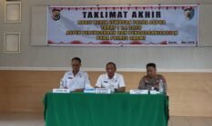 Polres Sarmi Ikuti Taklimat Akhir Audit Kinerja Itwasda Polda Papua Tahap I TA 2026 