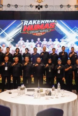 Rakernis Bid Humas Polda Papua T.A. 2026 Perkuat Strategi Komunikasi Publik dan Manajemen Media di Era Digital