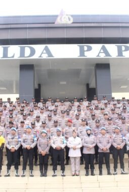 Tingkatkan Disiplin dan Profesionalisme, Bid Propam Polda Papua Gelar PNPP Hari Ke-5