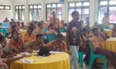 Polres Boven Digoel Edukasi Peserta Perjusami KKRI tentang Bahaya dan Pencegahan Narkoba