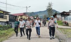 Senyum, Sapa, Salam: Regu Siaga I Polres Tolikara Hadir Jaga Kamtibmas di Kota Karubaga