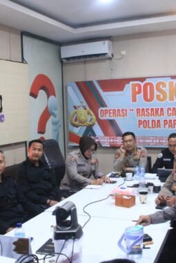 Polda Papua Gelar Anev Operasi Rasaka Cartenz 2026 Minggu ke-10, Fokus Perkuat Outcome dan Stabilitas Kamtibmas